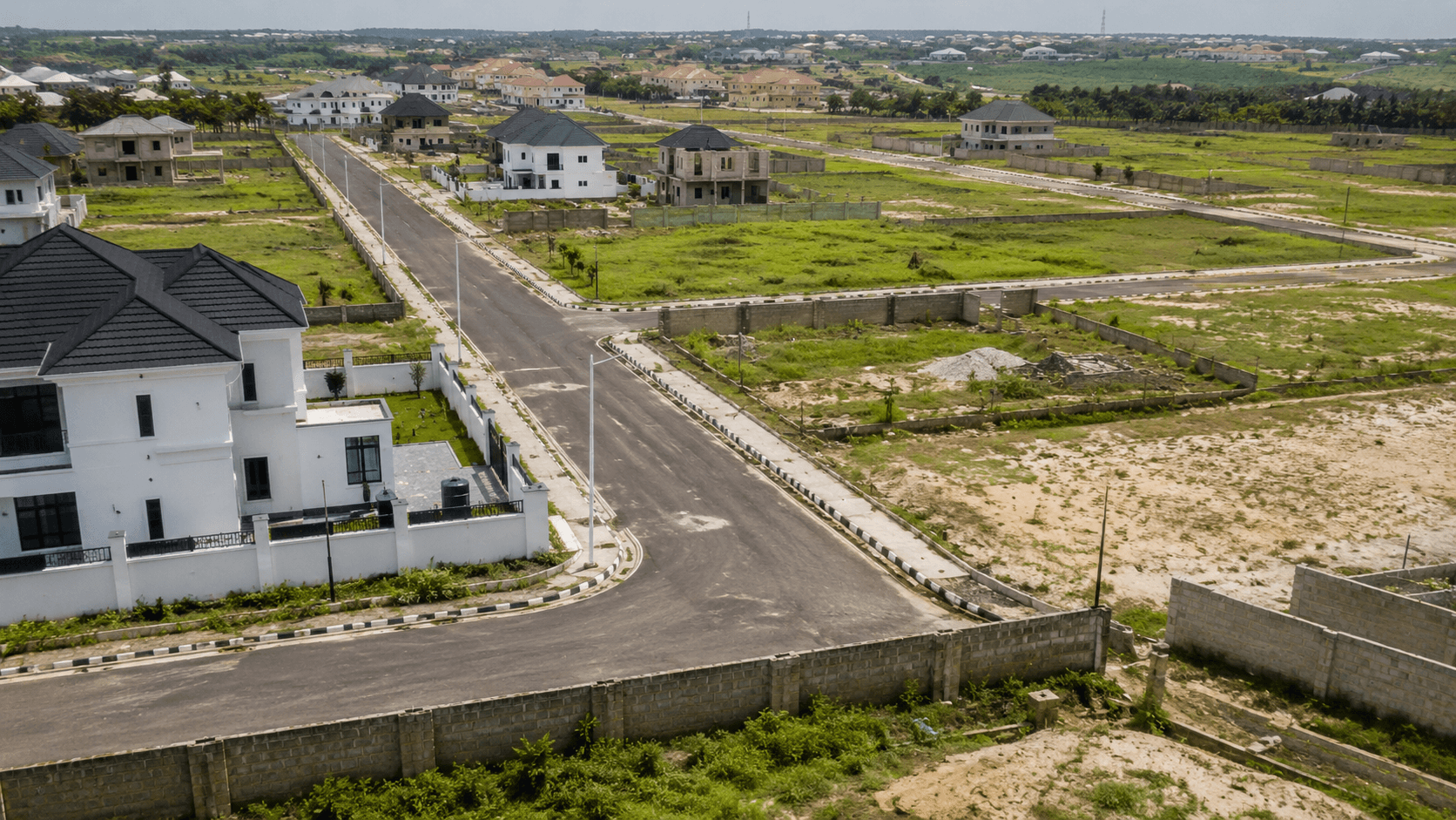 Running an Estate Where Half the Plots Are Still Undeveloped
